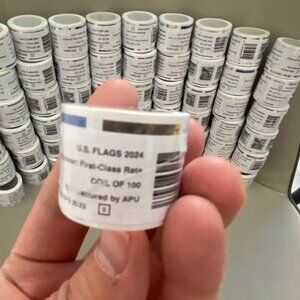 2024 Forever 60 Rolls Holiday use GOOD (6000 pieces)